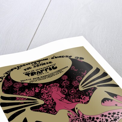 Traffic Saville Theatre Poster by Rokpool
